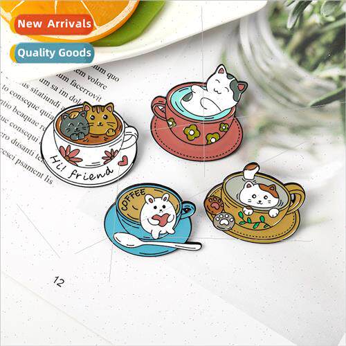 Europe Uned States creative cartoon cute cat coffee cup allo