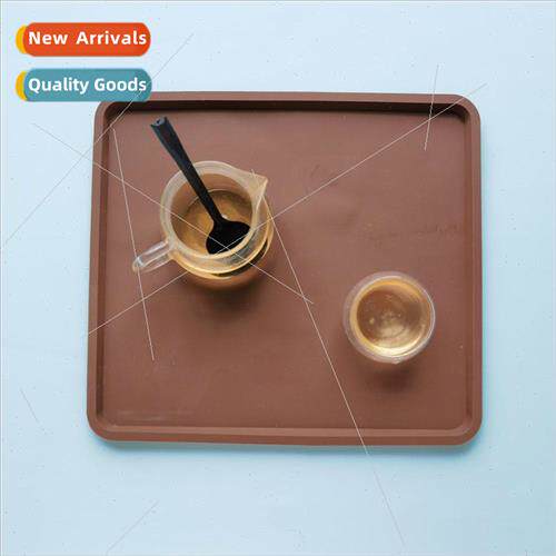 Edge square plate 286 chocolate biscu mold cake mold ice cre
