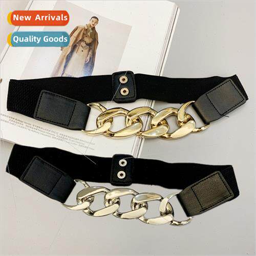 Europe fashion chain belt female girdle waist thin elastic e