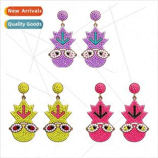 earrings animal female cartoon earri Creative octopus marine