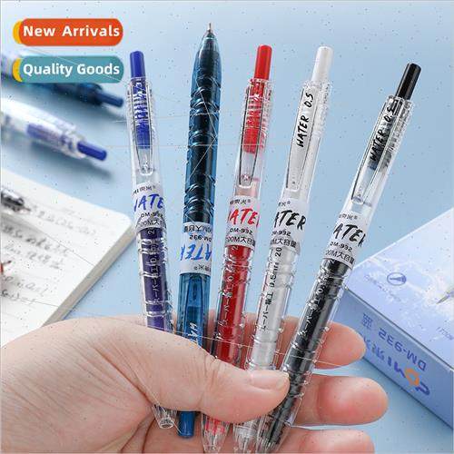 932 Bowtie bottle click action pen large capacity neutral pe
