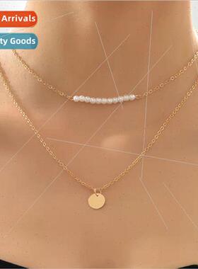 Europe mple Necklace Women Handmade Hundred Jewelry Double R