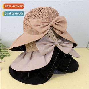 fisherman hat Rhinestone outi sun bow open 2023 vinyl