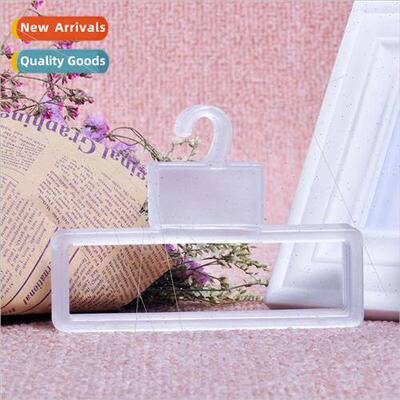 Scarf Hooks PP Transparent Towel Hooks Underwear Display Pac