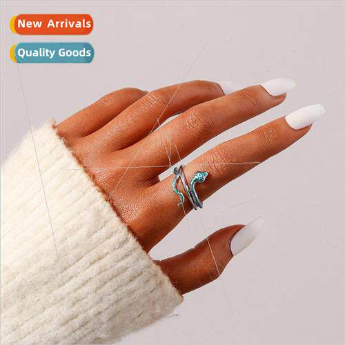 Ins wind stainless steel opening small snake drip oil adjust