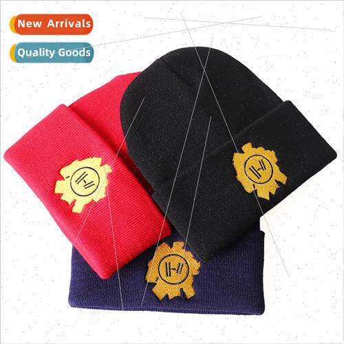 twenty one pols bembroidered kn cap wool cap hip hop pullove