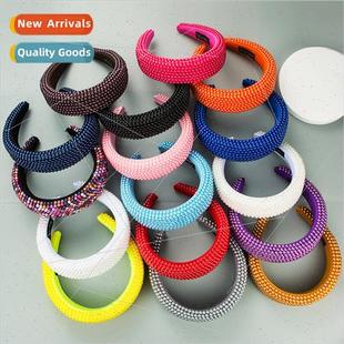 sponge wom starry bands hair pearl thick wide sky new Europe