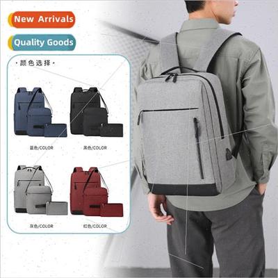 Three sets backpacks business travel leisure meeting travel