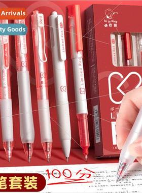 Red pen click pen st head brush correction pen fast drying s