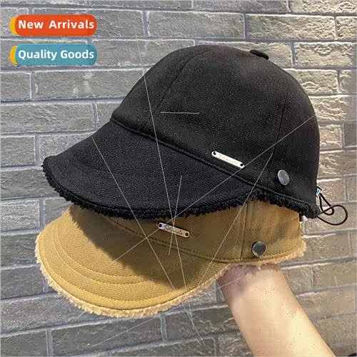 fall winter padded duck tongue hat children Korean fashion s