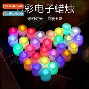 LED Electronic Candle ghts Romantic Courtship Wedding Bar Te