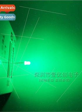 3MM F3 Matte LED Whe Hair Emerald Green LED ght Emting Diode