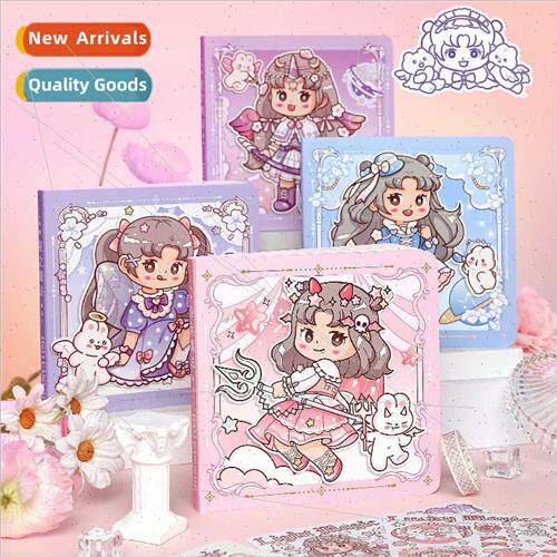 Magic star hard shell square square book simple cute cartoon