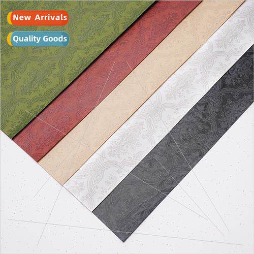 G home large retro printing embossed wrapping paper waterpro