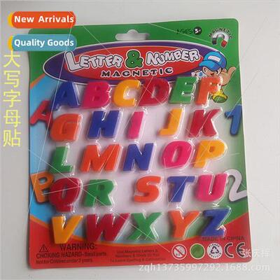 Children Early Learning Toys Uppercase Alphabet Stickers Num