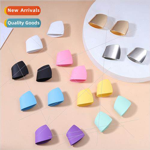 Europe temperament simple ear clips tide people glossy gold-