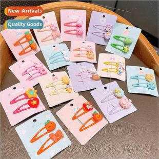 broken ban cute female star hair clip fru children Korean