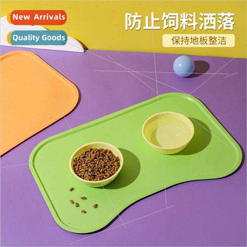 New silicone pet placemats dog eating anti-spill dog mat cat