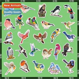 color bird handbook luggage mixed stickers skateboard new
