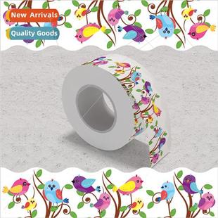 art cartoon bird border decora CM2304030 chalkboard children