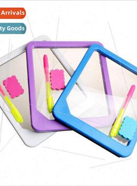 LED electronic fluorescent acrylic wring board shine toys ad