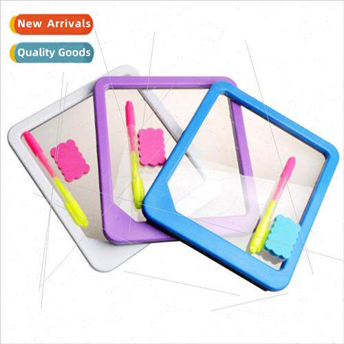 LED electronic fluorescent acrylic wring board shine toys ad