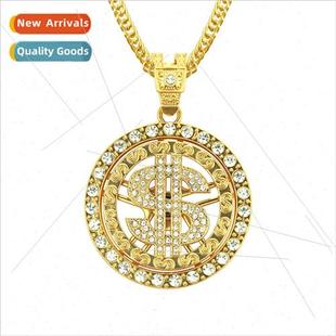 Drilling Turning Dollar Europe Necklace Hop Pendant Cell Hip