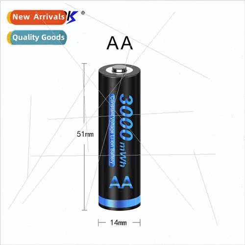 Constant Voltage 1.5V Intelligent USB Fast Charger AA Five A