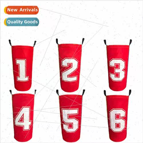 Children three-color digal 1-6 jumping kangaroo jumping bag