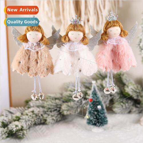 New Christmas Decorations Crown Angel Set Hanging Toys Small