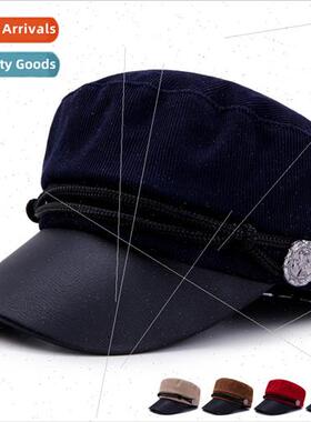 Hat spring summer fall winter navy cap women Brish retro ber