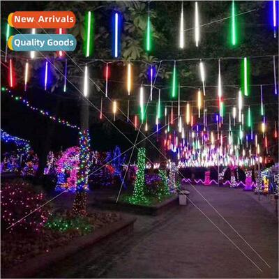 Outdoor WaterproLed Meteor Shower ghts String Colorful Runni