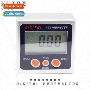 Inclinometer Tilt degree Magnet Ruler Digal Angle 360 Box