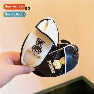 lambskin retro temperament bow cute Autumn rhinestone winter