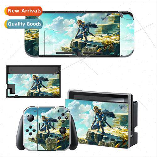适用switch stickers zelda king tear pattern ns pain machine