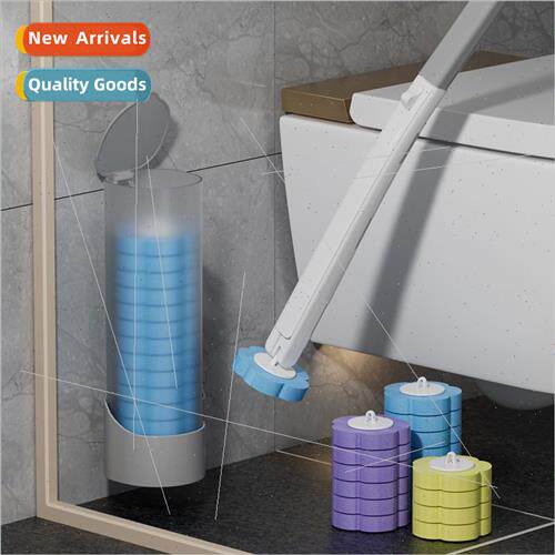 Disposable Toilet Brush Sponge Replacement Head Toilet Clean