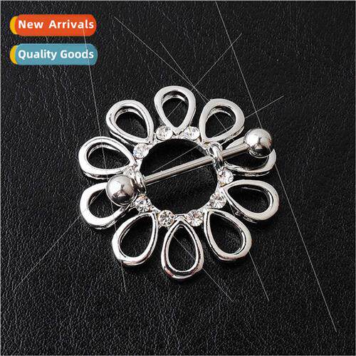 Europe piercing jewelry 316 stainless steel nipple chain nip