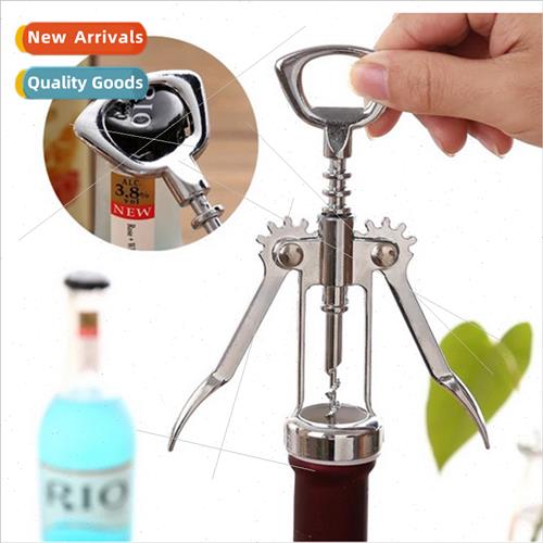 Multi-functional zinc alloy red wine bottle opener creative