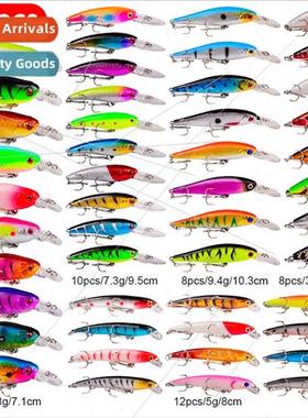 48PC Road Runner re Set 5 Models 48 Colors Fishing Tackle re