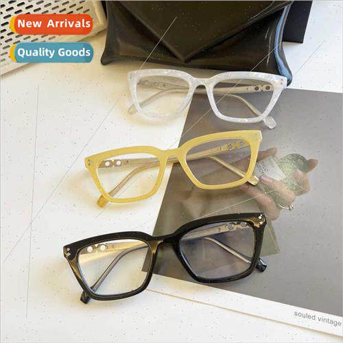 New retro anti-blue light glasses Korean students myopia gla