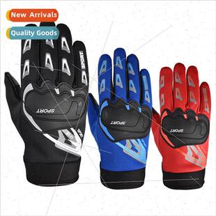 Gloves new motorcycle biking outdoor sports full finger touc