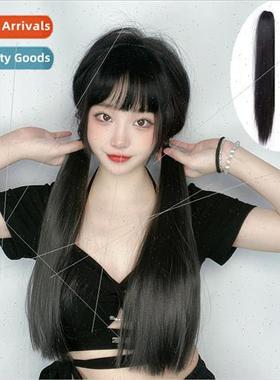 wig female lola cute fake braid simulation long low tie doub