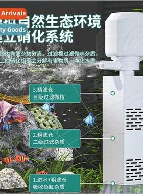 Fish tank filter 4 in 1 filter pump circulation适用fish smal