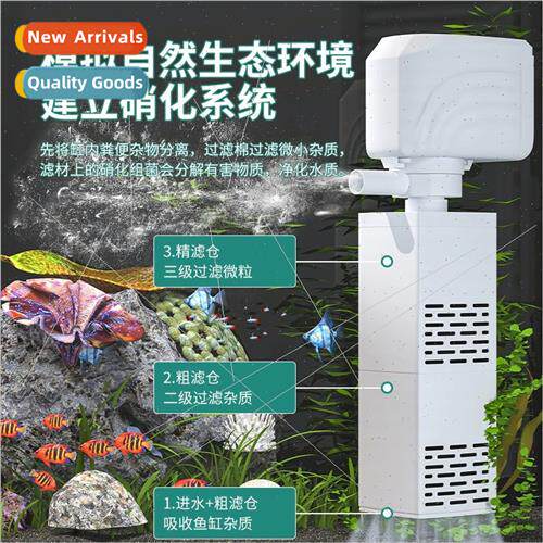 Fish tank filter 4 in 1 filter pump circulation适用fish smal