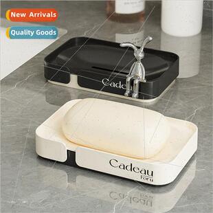 Household draining soap box bathroom creative double drainin