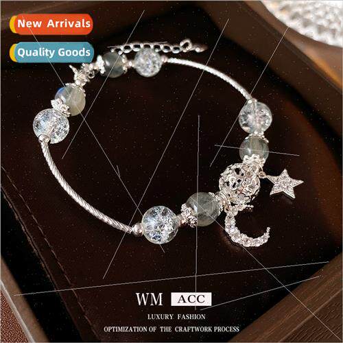 Zirconia Star Moon Crystal Bracelet Niche Peplum HString Bea