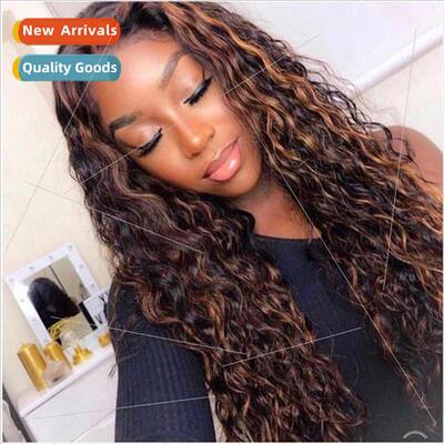 Europe Latin American Curls Full Head Cover Medium Bangs Wra