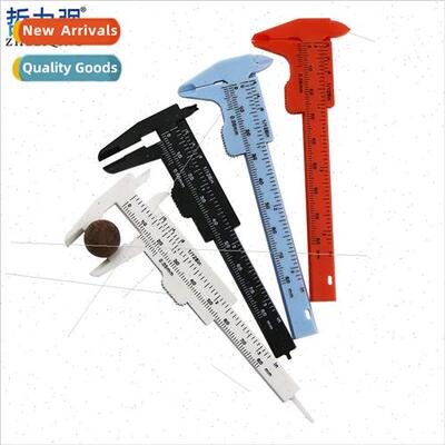 Measuring Tools 0-80mm Mini Plastic Vernier Calipers Civic J