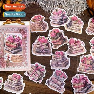 pack serie self time scented book sticker paper and Words