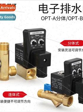 Electronic Drain Valve Automatic Swch OPT-A Spl OPT-B Contin